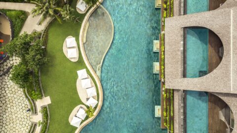 Lagoon Pool from above 1