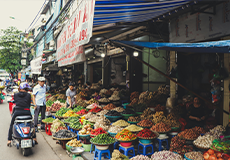 Vietnam Food, Hanoi authentic Street Food